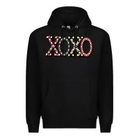 Black xoxo digital valentines day Premium Hoodie - Bettercallsaul