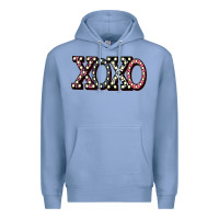 Colony Blue xoxo digital valentines day Premium Hoodie - Bettercallsaul