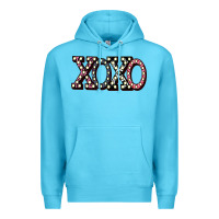 Ocean Blue xoxo digital valentines day Premium Hoodie - Bettercallsaul