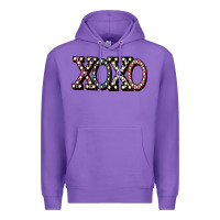 Purple xoxo digital valentines day Premium Hoodie - Bettercallsaul