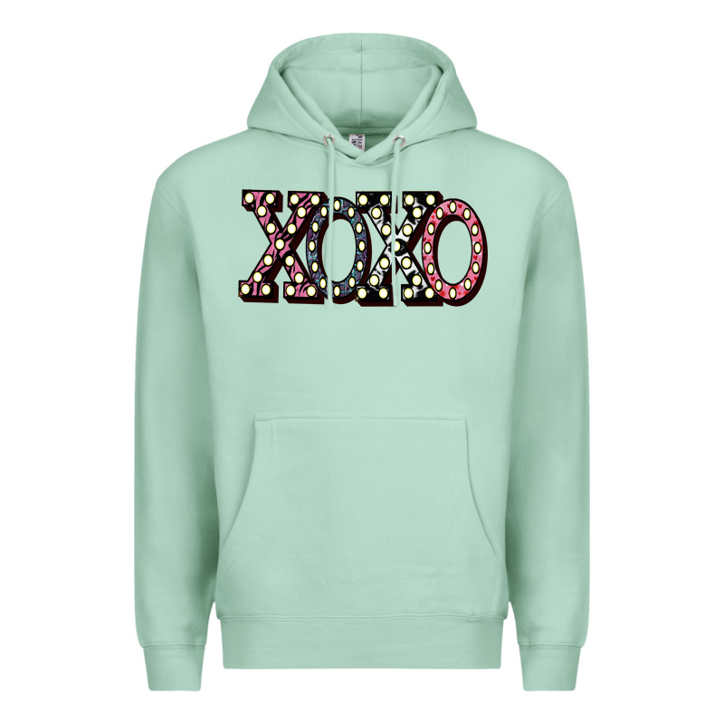 Xoxo Digital Valentines Day Premium Hoodie by Bettercallsaul | Teevron