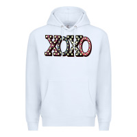 White xoxo digital valentines day Premium Hoodie - Bettercallsaul