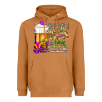 Meerkat Mardi Gras and beer Heavyweight Hoodie - BundleAndBundleShop