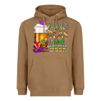 Toasted Coconut Mardi Gras and beer Heavyweight Hoodie - BundleAndBundleShop