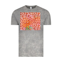 Cloud Rock orange leopard glitter Vintage Tee - JahusDesignShop
