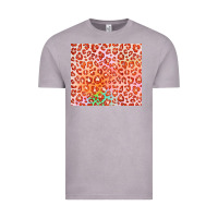 Vintage Zinc orange leopard glitter Vintage Tee - JahusDesignShop