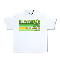 White st. patricks lucky clover  artiststas Urban Heavy Tee - Artiststas