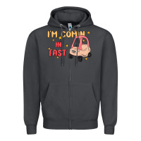 Smoke i'm comin in fast Zipper Hoodie - MaliasSmallBusiness