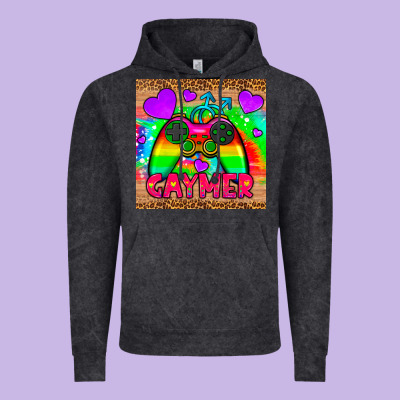 Gaymer Mousepad Vintage Hoodie Designed By Hra Design Shop