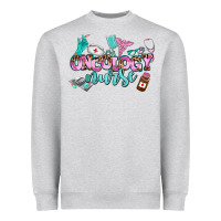 Heather Grey oncology nurse Heavyweight Sweatshirt - AdoDesignShop