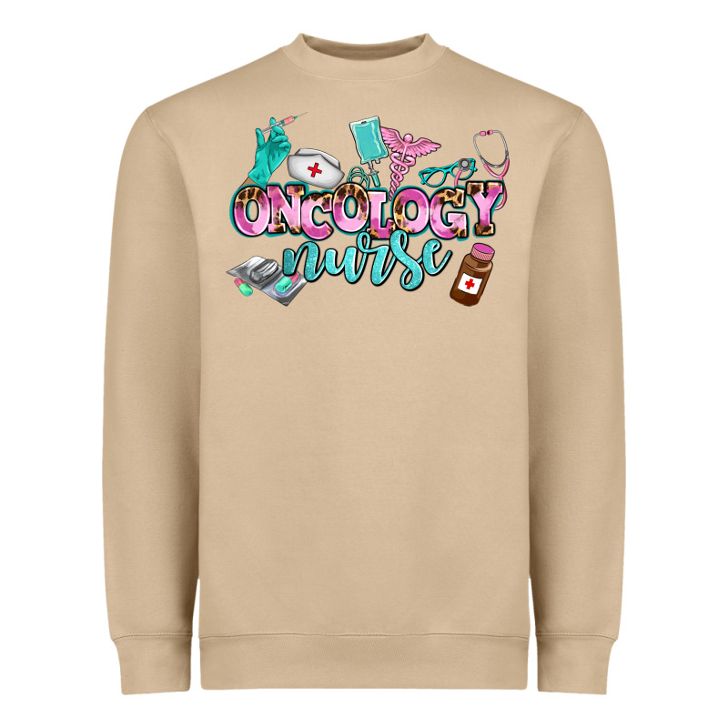 Oncology Nurse Heavyweight Sweatshirt by AdoDesignShop | Teevron