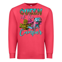 Cardinal Queen Of The Camper Premium Sweatshirt - BundleAndBundleShop
