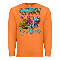 Carrot Queen Of The Camper Premium Sweatshirt - BundleAndBundleShop
