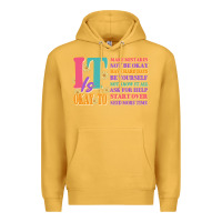 Mustard it is okay to Premium Hoodie - JahusDesignShop