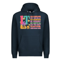 Navy it is okay to Premium Hoodie - JahusDesignShop