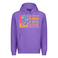 Purple it is okay to Premium Hoodie - JahusDesignShop