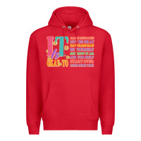 Red it is okay to Premium Hoodie - JahusDesignShop