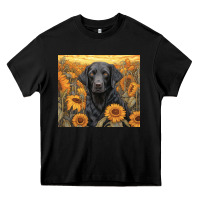 Black black lab Heavy Core Tee - Unal Design