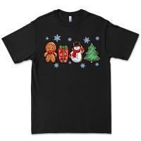 Black christmas gingerbread cookies Premium Tee - Zillion Design Studio