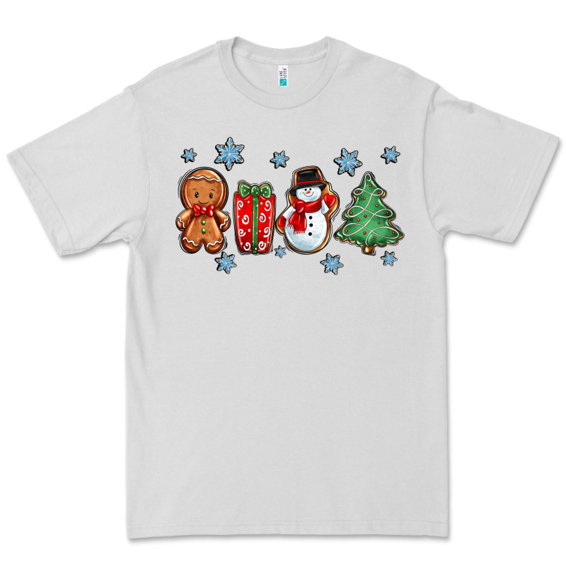 Christmas Gingerbread Cookies Premium Tee by Zillion Design Studio | Teevron