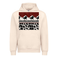 Sandshell cowgirl with cowhide Urban Hoodie - TumblerDesignByShophia