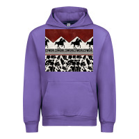Tulip cowgirl with cowhide Urban Hoodie - TumblerDesignByShophia