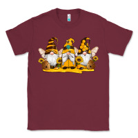 Burgundy western bee gnomes beehive honey sunflowers Classic Tee - Artiststas