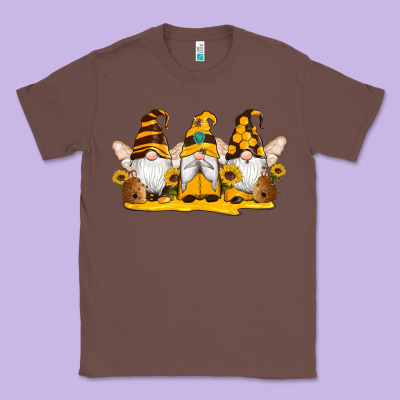 Western Bee Gnomes Beehive Honey Sunflowers Classic Tee Designed By Artiststas