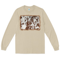 Mushroom cowhide background Long Sleeve Tee - AdoDesignShop