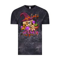 Cloud Black i put a spell on you Vintage Tee - AdoDesignShop