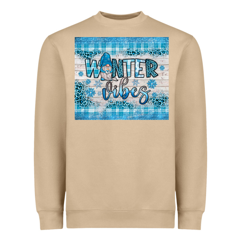Winter Vibes Gnome Heavyweight Sweatshirt by JahusDesignShop | Teevron