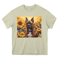 Mossy boxer dog Heavy Core Tee - Unal Design