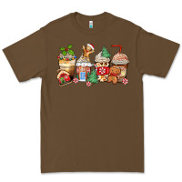 Cacao christmas gingerbread coffee cups Premium Tee - Zillion Design Studio