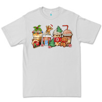 Dove Grey christmas gingerbread coffee cups Premium Tee - Zillion Design Studio