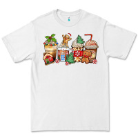 White christmas gingerbread coffee cups Premium Tee - Zillion Design Studio