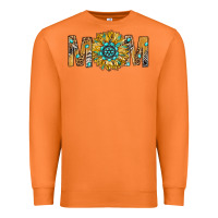 Carrot Western Mom With Gemstone And Sunflower Premium Sweatshirt - BundleAndBundleShop