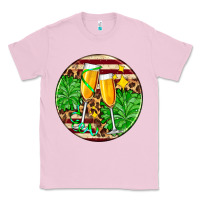 Bubblegum Pink Christmas champagnes Classic Tee - AdoDesignShop