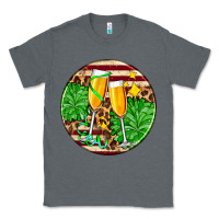 Charcoal Heather Christmas champagnes Classic Tee - AdoDesignShop