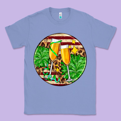 Christmas Champagnes Classic Tee Designed By Adodesignshop