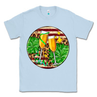 Dusty Blue Christmas champagnes Classic Tee - AdoDesignShop