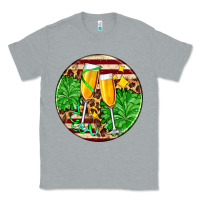 Heather Grey Christmas champagnes Classic Tee - AdoDesignShop