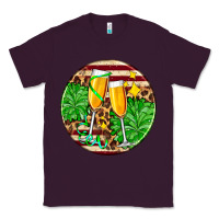 Plum Christmas champagnes Classic Tee - AdoDesignShop