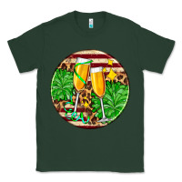 Sports Green Christmas champagnes Classic Tee - AdoDesignShop