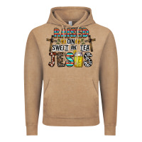 Vintage Coffee raised on sweet and tea jesus Vintage Hoodie - CowhideDigitalArt