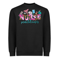 Black nurse practitioner Heavyweight Sweatshirt - AdoDesignShop