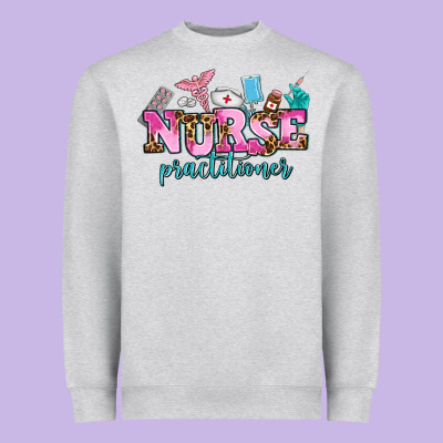 Nurse Practitioner Heavyweight Sweatshirt Designed By Adodesignshop