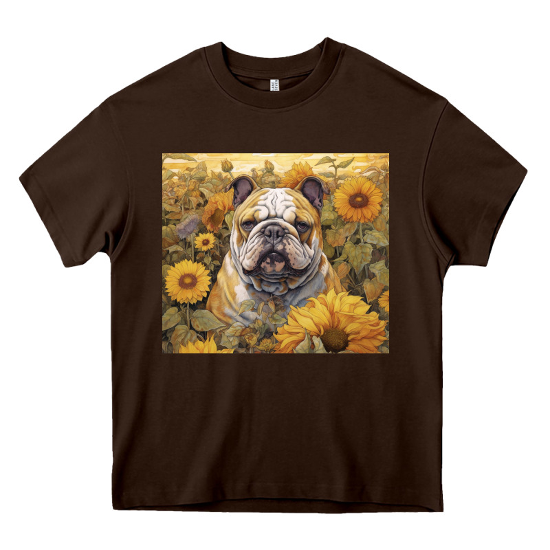 Bulldog Heavy Core Tee by Unal Design | Teevron