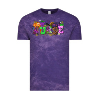 Cloud Purple halloween nurse Vintage Tee - AdoDesignShop