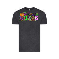 Vintage Black halloween nurse Vintage Tee - AdoDesignShop