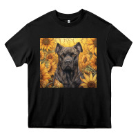 Black cane corso Heavy Core Tee - Unal Design